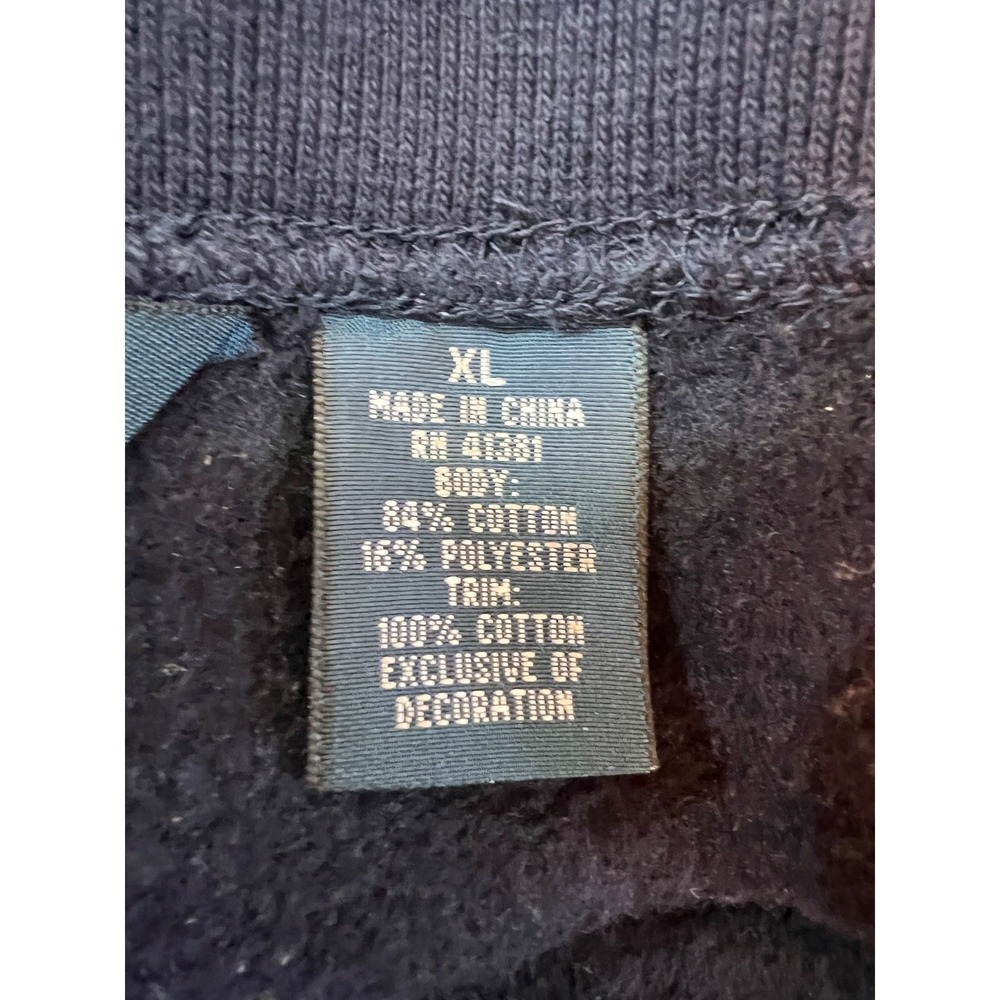 Polo Ralph Lauren Jogger Sweatpants Mens XL Blue Fleece Pony Logo Heavyweight - Picture 6 of 7